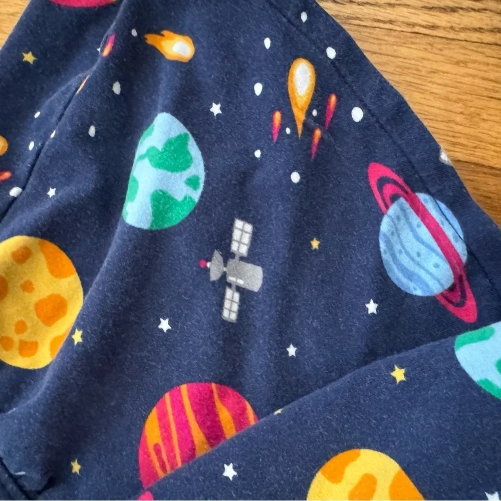 Gymboree Navy Space Print Skirt